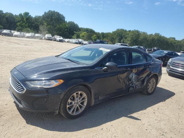 3FA6P0HD7LR143633 - 2020 FORD FUSION SE BLACK photo 1