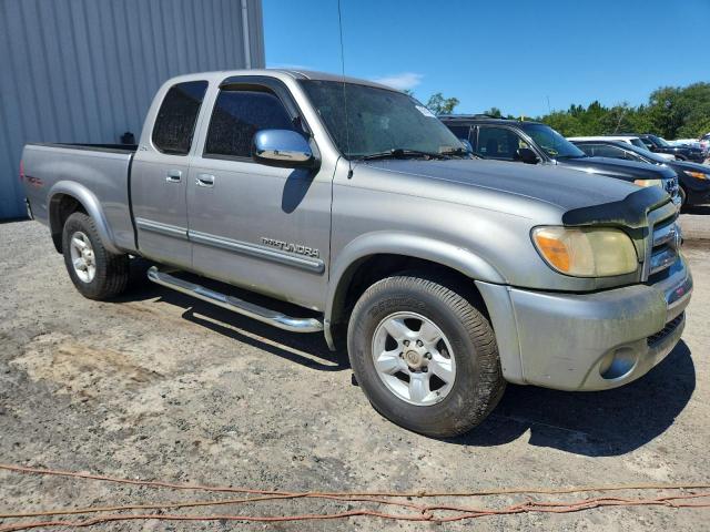 5TBRT34185S462743 - 2005 TOYOTA TUNDRA ACCESS CAB SR5 SILVER photo 4