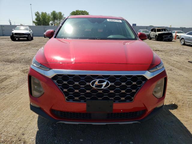 5NMS3CAD4LH250624 - 2020 HYUNDAI SANTA FE SEL RED photo 5