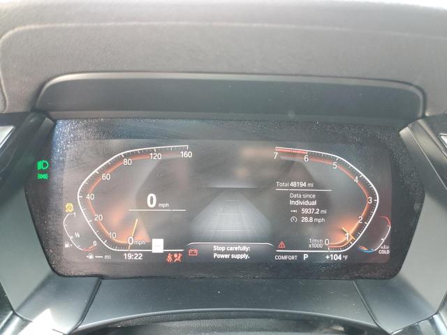 WBAHF3C08LWW58596 - 2020 BMW Z4 SDRIVE30I SILVER photo 9