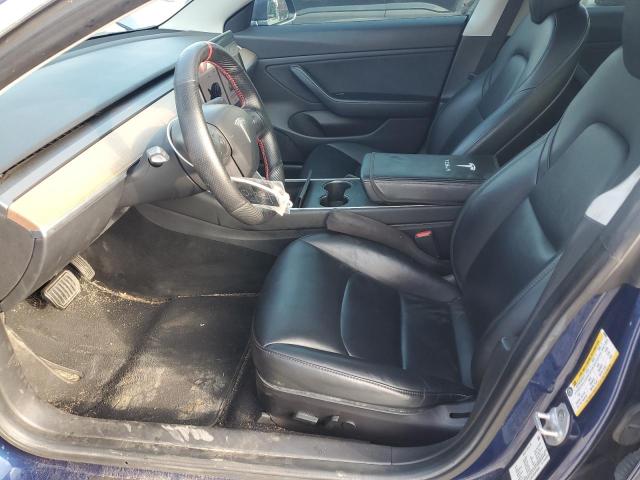 5YJ3E1EB1KF535020 - 2019 TESLA MODEL 3 BLUE photo 7
