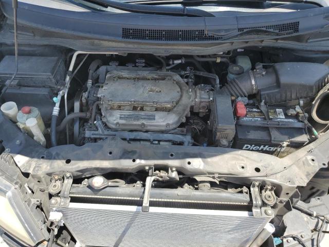 5FNRL5H96EB090021 - 2014 HONDA ODYSSEY TOURING შავი ფოტო 12