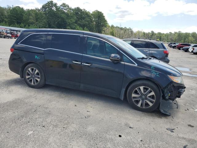 5FNRL5H96EB090021 - 2014 HONDA ODYSSEY TOURING შავი ფოტო 4