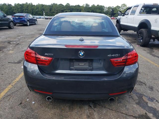 WBA4U1C57H5A15659 - 2017 BMW 440XI GRAY photo 6