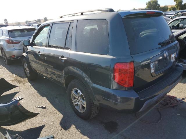 2HKYF18473H611276 - 2003 HONDA PILOT EX CHARCOAL photo 2