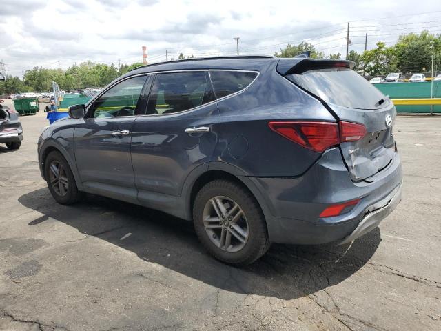 5NMZUDLB2HH014994 - 2017 HYUNDAI SANTA FE S BLUE photo 2
