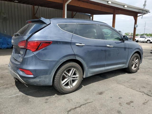 5NMZUDLB2HH014994 - 2017 HYUNDAI SANTA FE S BLUE photo 3