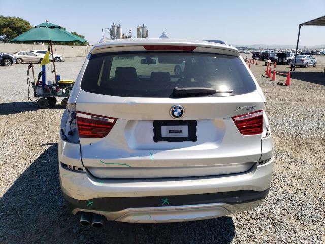 5UXWZ7C31H0X42013 - 2017 BMW X3 SDRIVE28I GRAY photo 6