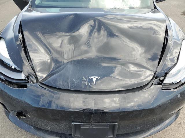 5YJ3E1EB1NF132997 - 2022 TESLA MODEL 3 Սև լուսանկար 11