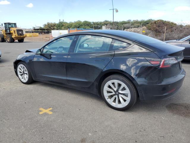5YJ3E1EB1NF132997 - 2022 TESLA MODEL 3 Սև լուսանկար 2