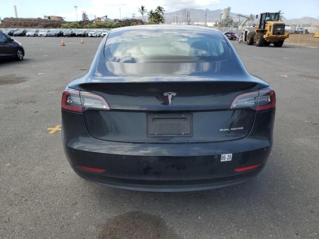 5YJ3E1EB1NF132997 - 2022 TESLA MODEL 3 Սև լուսանկար 6
