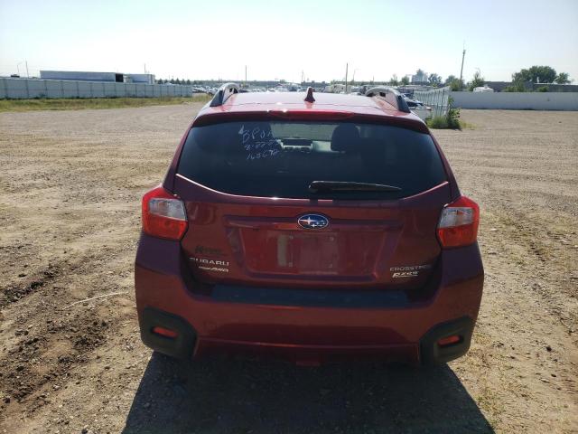 JF2GPAKC7G8253319 - 2016 SUBARU CROSSTREK LIMITED MAROON photo 6