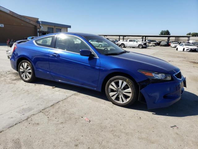 1HGCS12828A005434 - 2008 HONDA ACCORD EXL BLUE photo 4