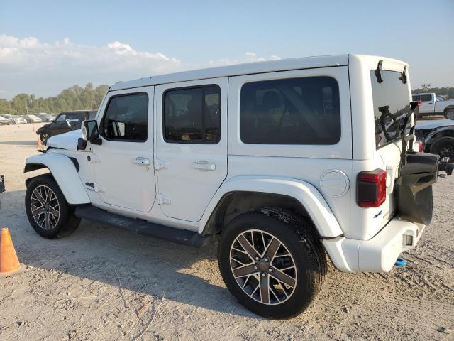 1C4JJXP60NW172103 - 2022 JEEP WRANGLER U SAHARA 4XE WHITE photo 2