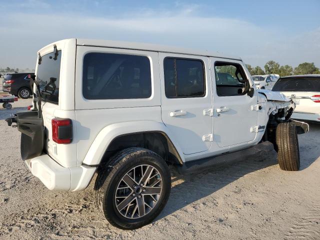 1C4JJXP60NW172103 - 2022 JEEP WRANGLER U SAHARA 4XE WHITE photo 3