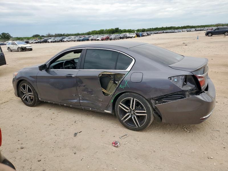 1HGCR2F54GA033574 - 2016 HONDA ACCORD SPORT 灰色 照片 2