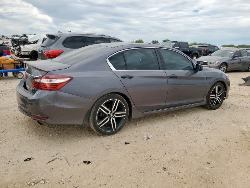 1HGCR2F54GA033574 - 2016 HONDA ACCORD SPORT 灰色 照片 3