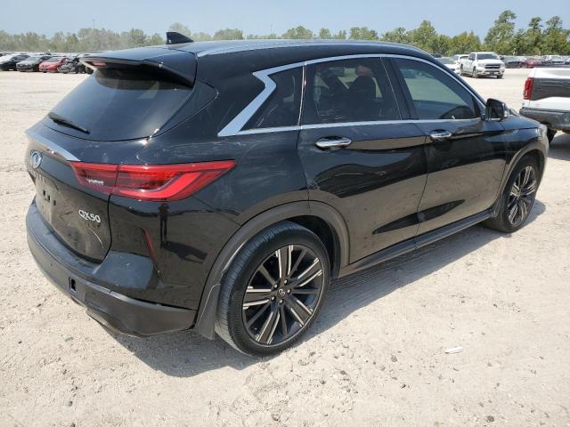 3PCAJ5BA4MF114465 - 2021 INFINITI QX50 LUXE BLACK photo 3