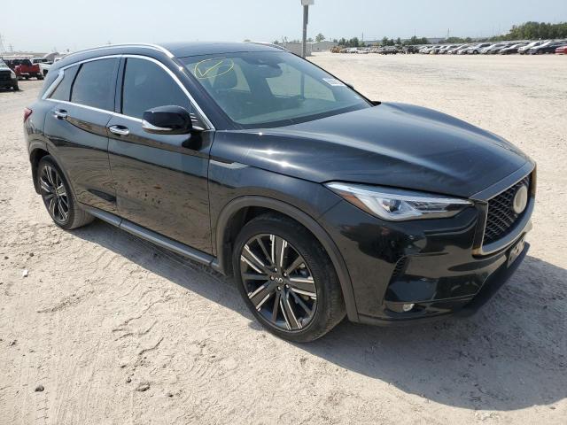 3PCAJ5BA4MF114465 - 2021 INFINITI QX50 LUXE BLACK photo 4