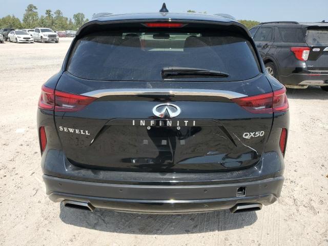 3PCAJ5BA4MF114465 - 2021 INFINITI QX50 LUXE BLACK photo 6