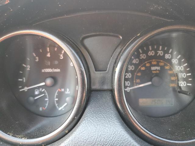 KL1TD66636B665026 - 2006 CHEVROLET AVEO BASE ORANGE photo 9