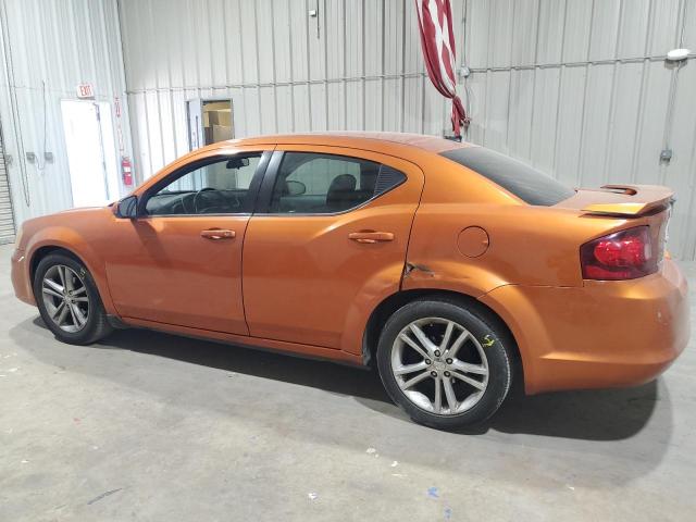 1B3BD1FGXBN575009 - 2011 DODGE AVENGER MAINSTREET ORANGE photo 2