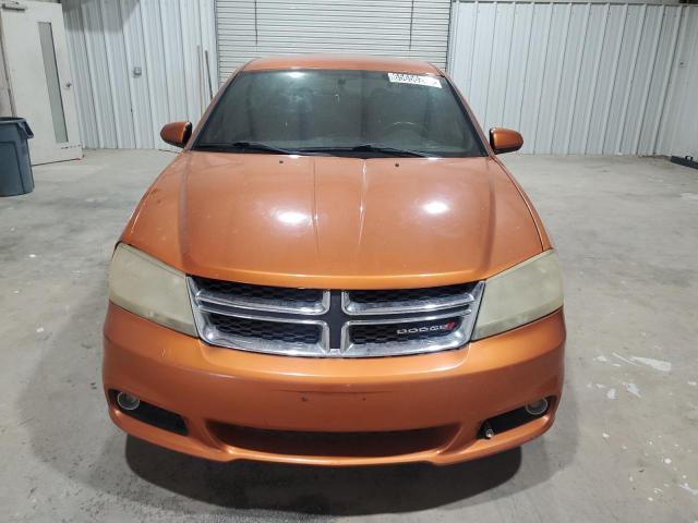 1B3BD1FGXBN575009 - 2011 DODGE AVENGER MAINSTREET ORANGE photo 5