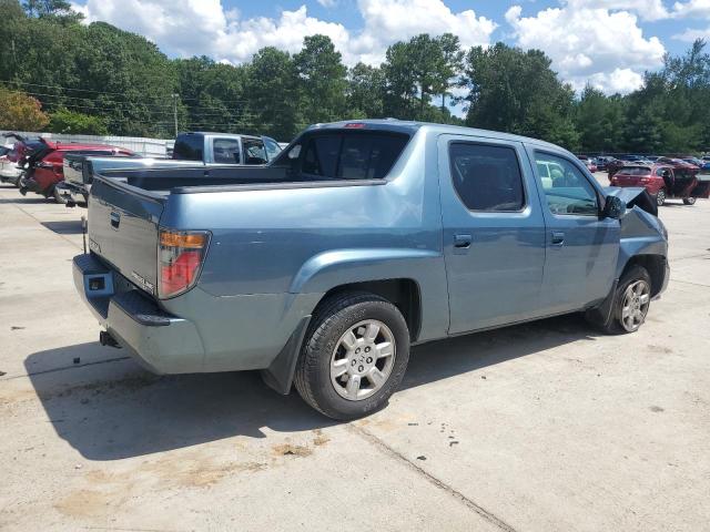 2HJYK16557H539575 - 2007 HONDA RIDGELINE RTL Көк фото 3