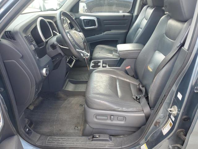 2HJYK16557H539575 - 2007 HONDA RIDGELINE RTL Көк фото 7