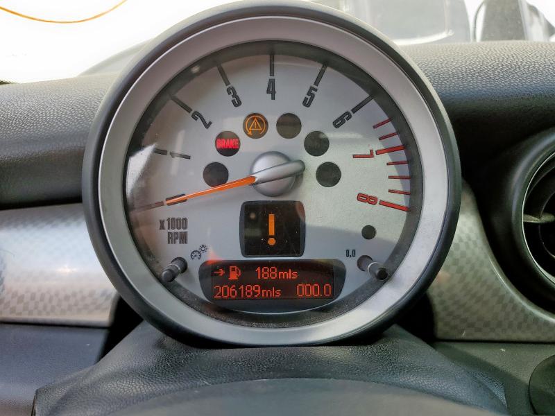 WMWMF73529TT93993 - 2009 MINI COOPER S CREAM photo 9