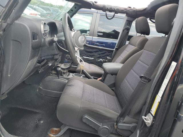1J4BA3H14BL530486 - 2011 JEEP WRANGLER U SPORT BLACK photo 7