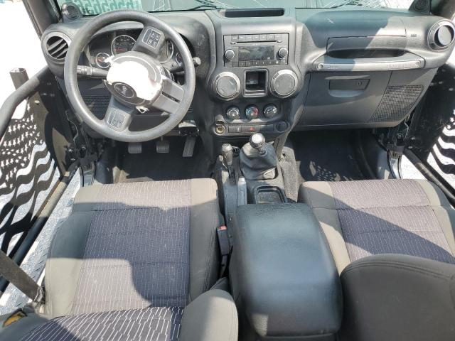 1J4BA3H14BL530486 - 2011 JEEP WRANGLER U SPORT BLACK photo 8