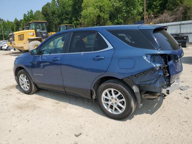3GNAXKEG3RL179580 - 2024 CHEVROLET EQUINOX LT BLUE photo 2