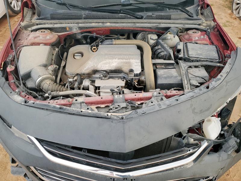 1G1ZE5ST5GF237533 - 2016 CHEVROLET MALIBU LT MAROON photo 11