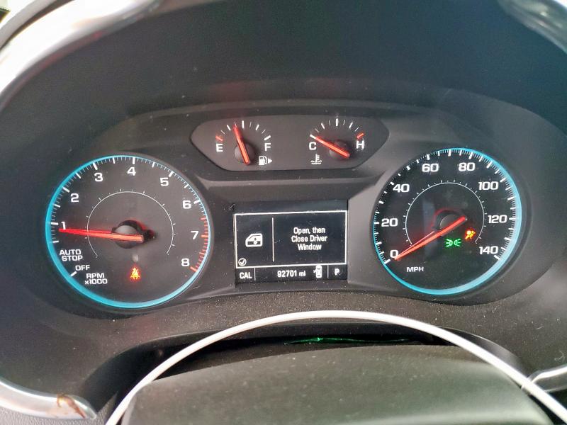 1G1ZE5ST5GF237533 - 2016 CHEVROLET MALIBU LT MAROON photo 9