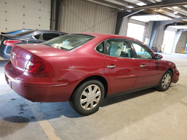2G4WC532851333968 - 2005 BUICK LACROSSE CX Бордовий фото 3