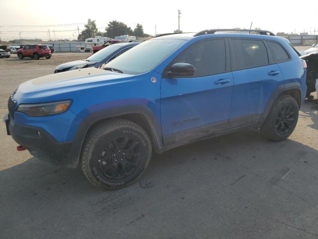 1C4PJMBN4PD116400 - 2023 JEEP CHEROKEE TRAILHAWK BLUE photo 1