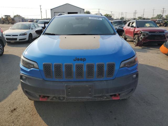 1C4PJMBN4PD116400 - 2023 JEEP CHEROKEE TRAILHAWK BLUE photo 5