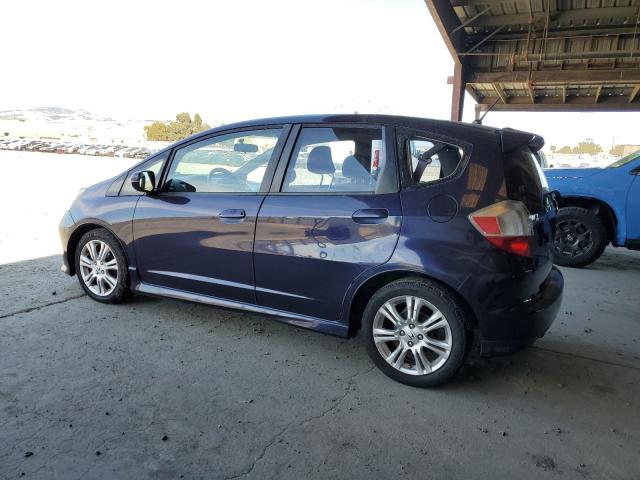 JHMGE88679S057884 - 2009 HONDA FIT SPORT BLUE photo 2