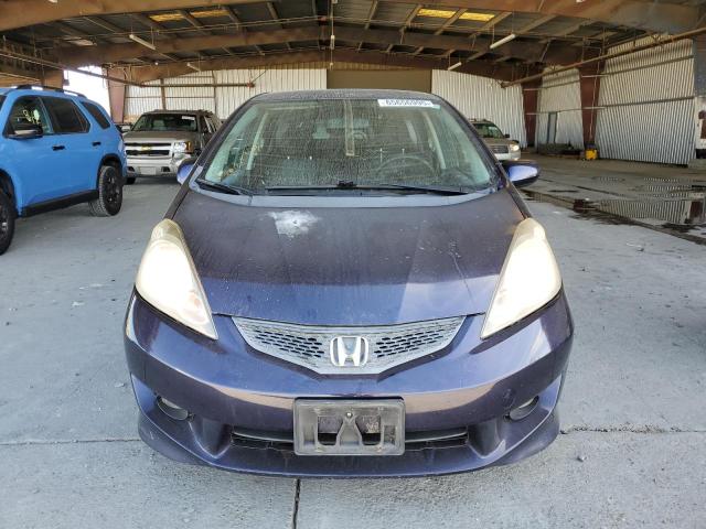 JHMGE88679S057884 - 2009 HONDA FIT SPORT BLUE photo 5