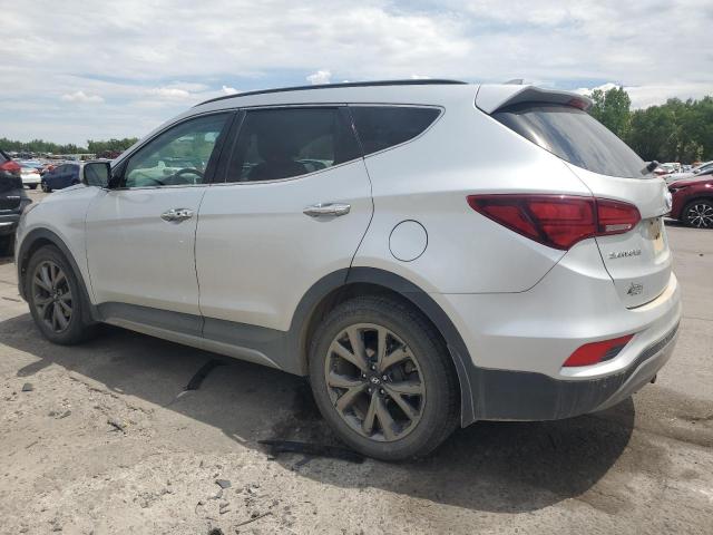 5XYZWDLA9JG504091 - 2018 HYUNDAI SANTA FE S SILVER photo 2