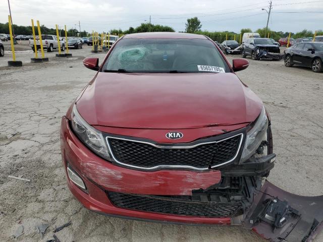 5XXGN4A71FG433465 - 2015 KIA OPTIMA EX BURGUNDY photo 5