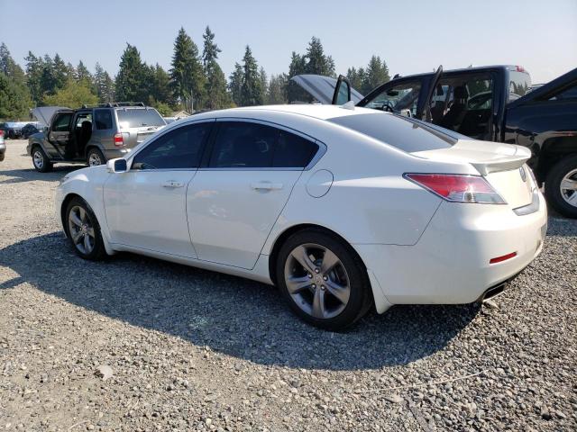 19UUA9E5XDA005649 - 2013 ACURA TL TECH WHITE photo 2