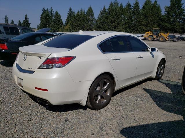 19UUA9E5XDA005649 - 2013 ACURA TL TECH WHITE photo 3