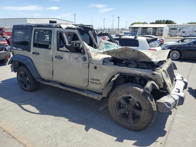 1C4BJWDG1HL719395 - 2017 JEEP WRANGLER U SPORT BEIGE photo 4