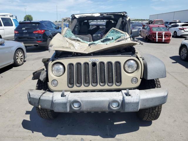 1C4BJWDG1HL719395 - 2017 JEEP WRANGLER U SPORT BEIGE photo 5