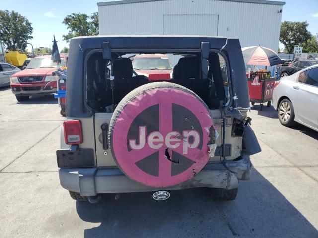 1C4BJWDG1HL719395 - 2017 JEEP WRANGLER U SPORT BEIGE photo 6