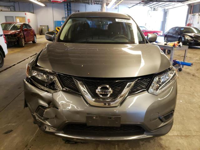 JN8AT2MV0GW147234 - 2016 NISSAN ROGUE S GRAY photo 5