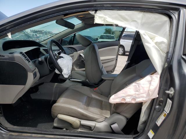 2HGFG3B08CH515916 - 2012 HONDA CIVIC EXL ნაცრისფერი ფოტო 7