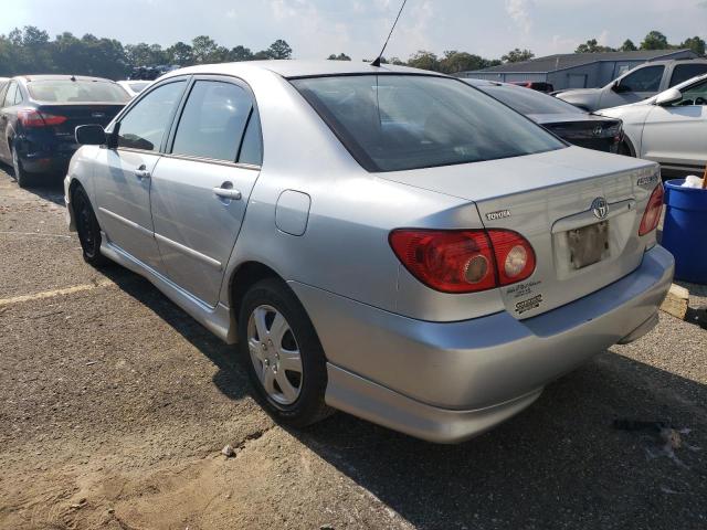 1NXBR32E18Z963191 - 2008 TOYOTA COROLLA CE SILVER photo 2